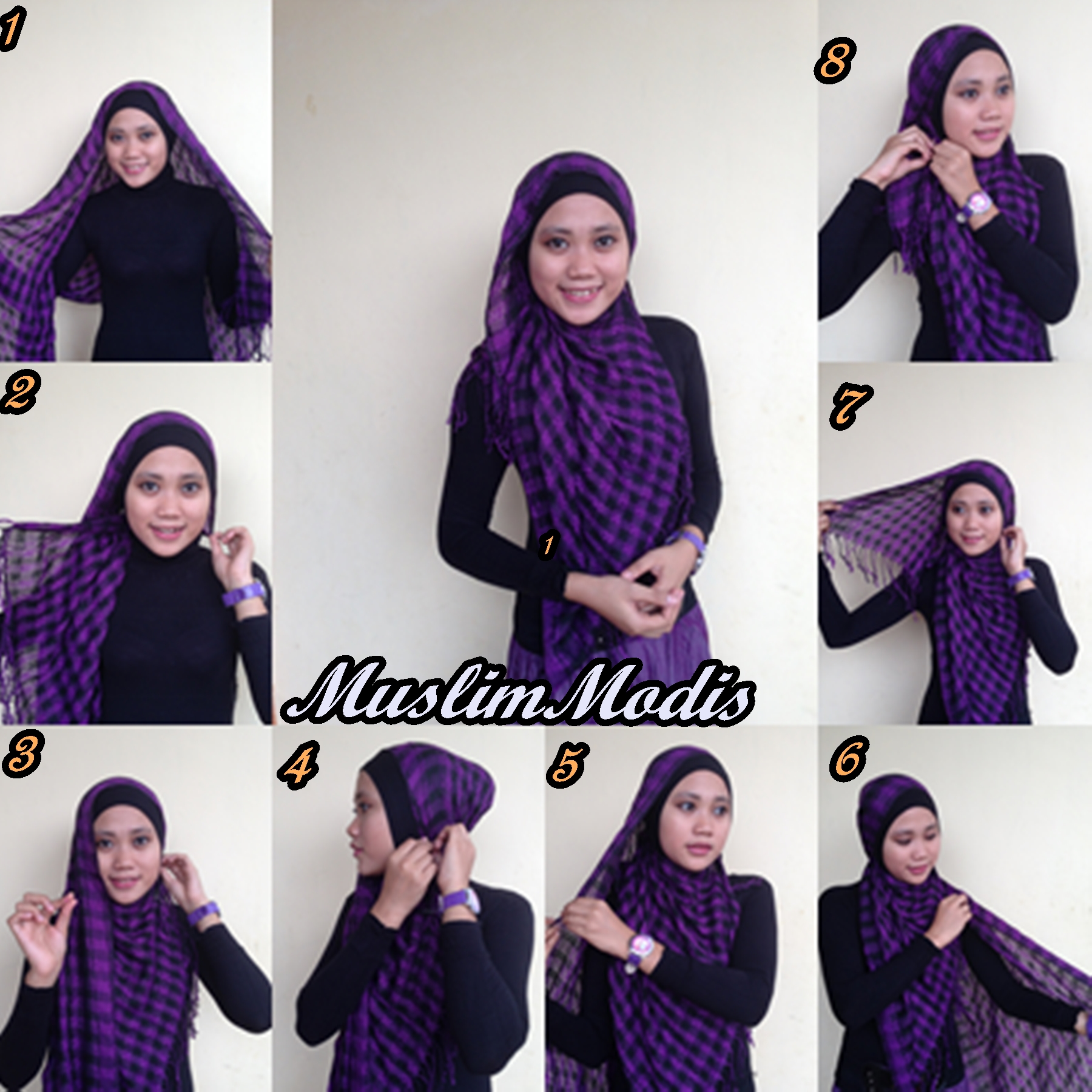 25 Foto Tutorial Hijab Indonesia Harian Tahun Ini Tutorial Hijab Indonesia Terbaru